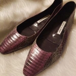 Manolo Blahnik Snake Style Flats (9)